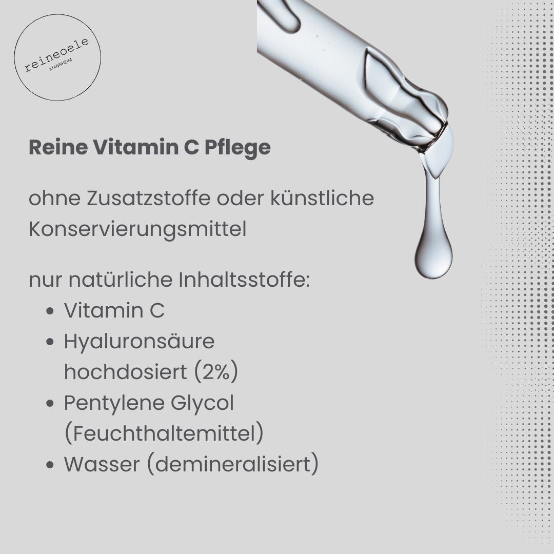 Vitamin C Serum – für eine strahlende, ebenmäßige und revitalisierte Haut