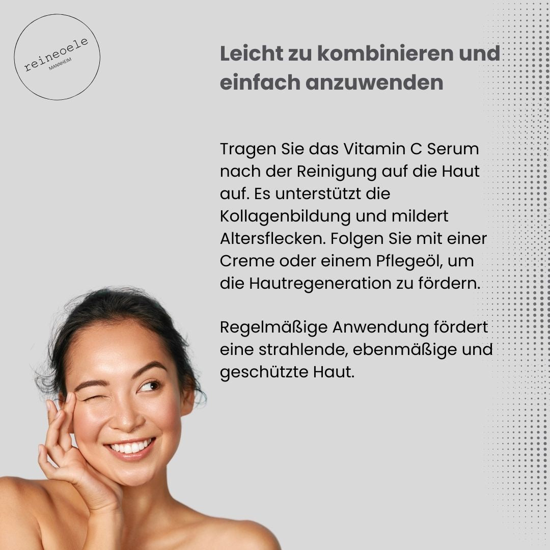 Vitamin C Serum – für eine strahlende, ebenmäßige und revitalisierte Haut
