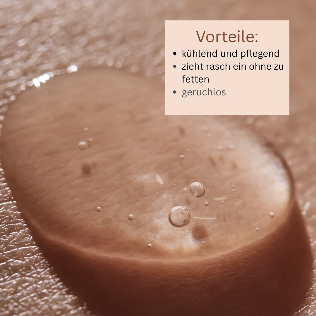 Aloe Vera Gel auf hyaluronsäurebasis vegan hochkonzentriert für den ganzen Körper