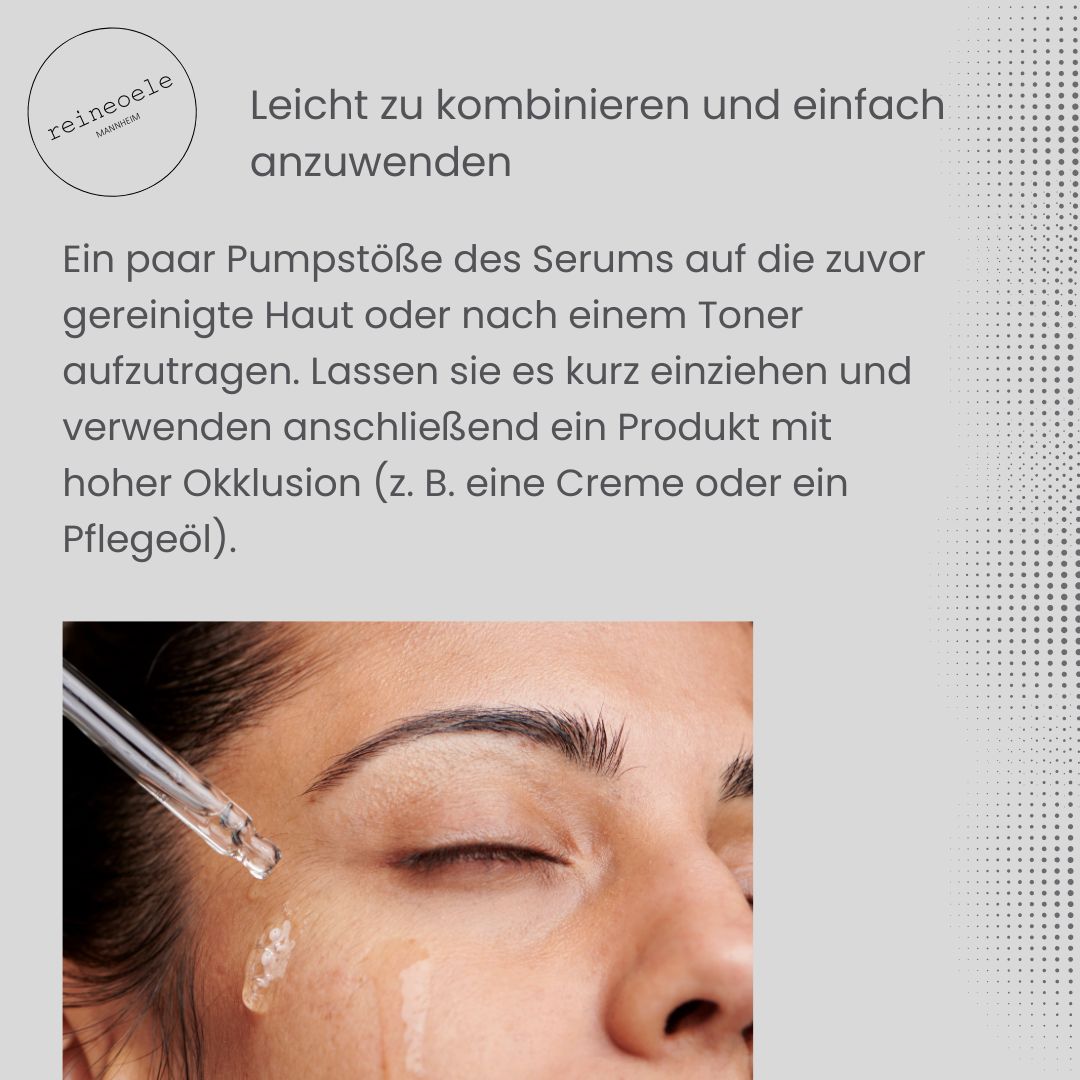 Coffein Serum - Anti Faltenserum mit Sofort-Effekt NMF, Hyaluronsäure, Coffein und Panthenol - vegan