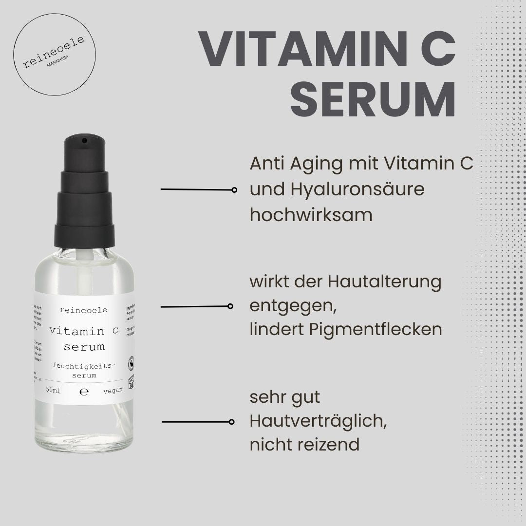 Vitamin C Serum – für eine strahlende, ebenmäßige und revitalisierte Haut