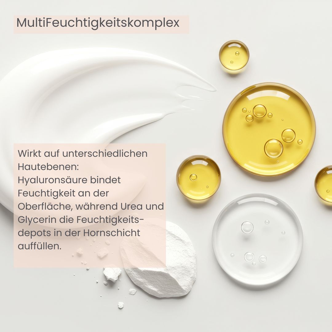 hyaluron + Hyaluronsäureserum mit Urea und Glycerin für die Pflege trockener Haut No11