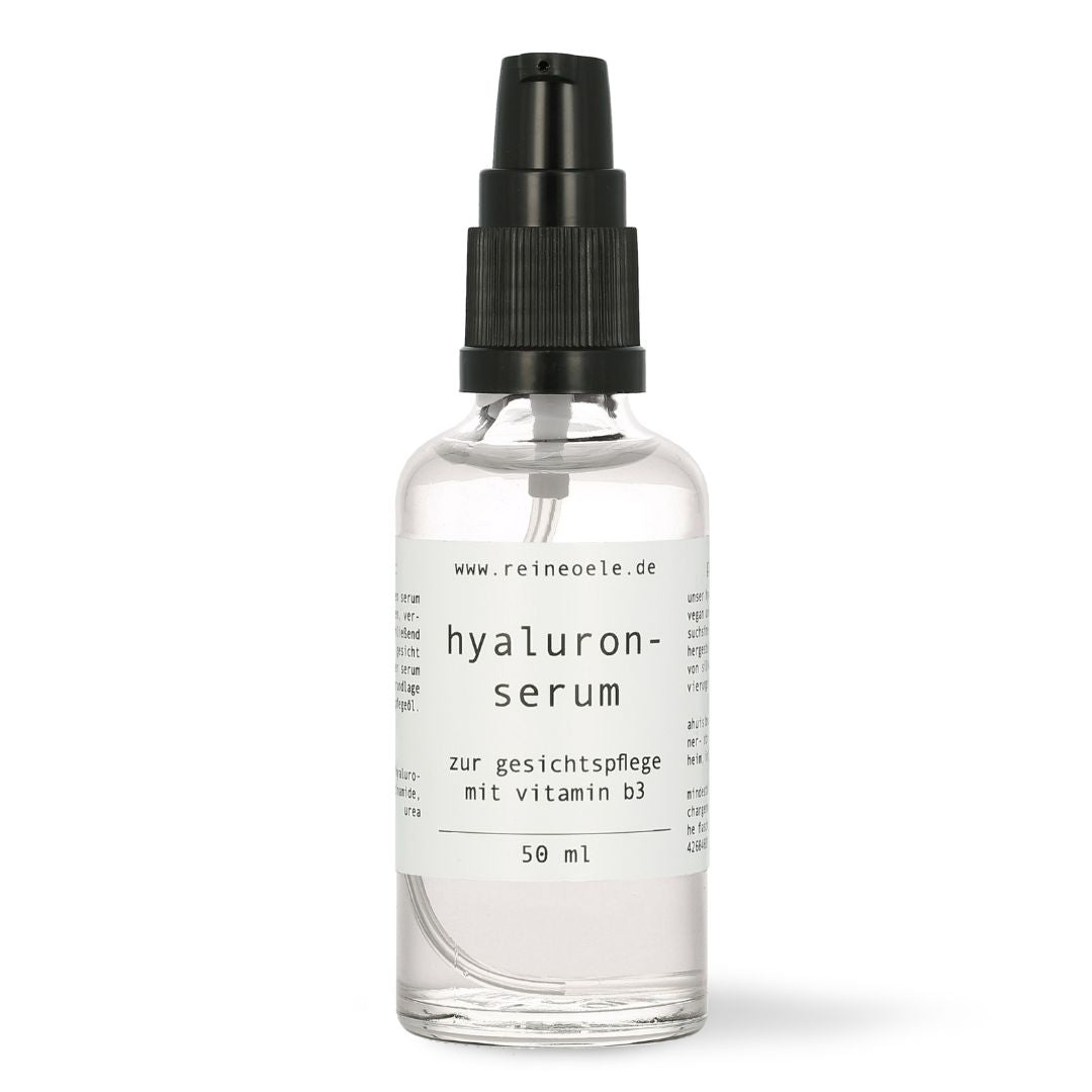 hyaluronserum – Gesichtspflege mit Vitamin B3 und Urea – vegan No10