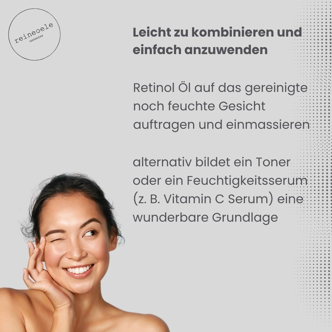 Regenerierendes Retinol Hautpflegeöl – für strahlende, glatte und jugendliche Haut