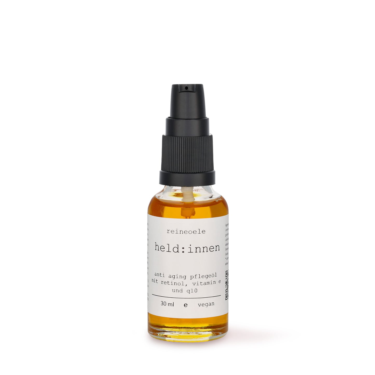 heldinnen des alltags - Gesichtspflegeöl - Anti Aging mit Q10 und Vitamin E – vegan - reineoele