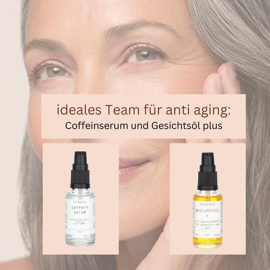 Gesichtsöl + Gesichtspflegeöl Anti Aging mit Q10 & Vitamin E vegan No 60