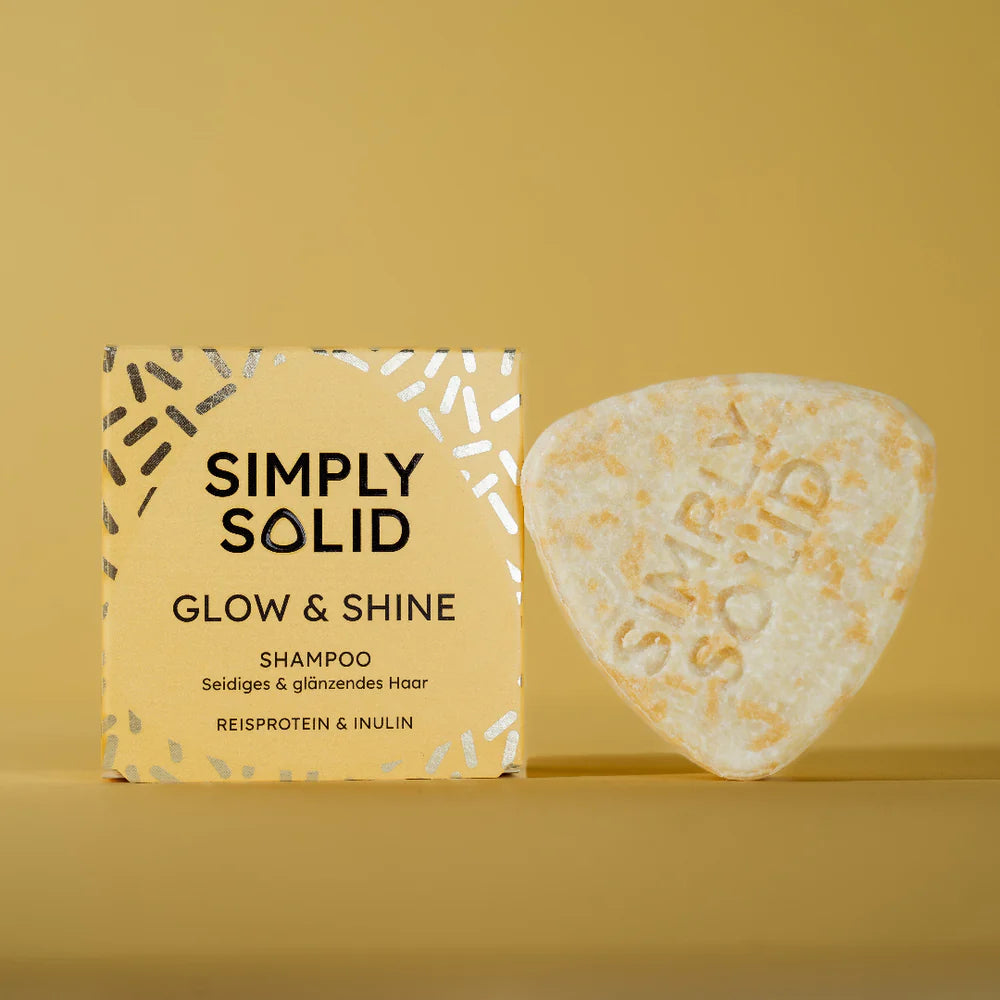 Glow & Shine Shampoo-Solid – Festes Shampoo für Glanz & Stärke
