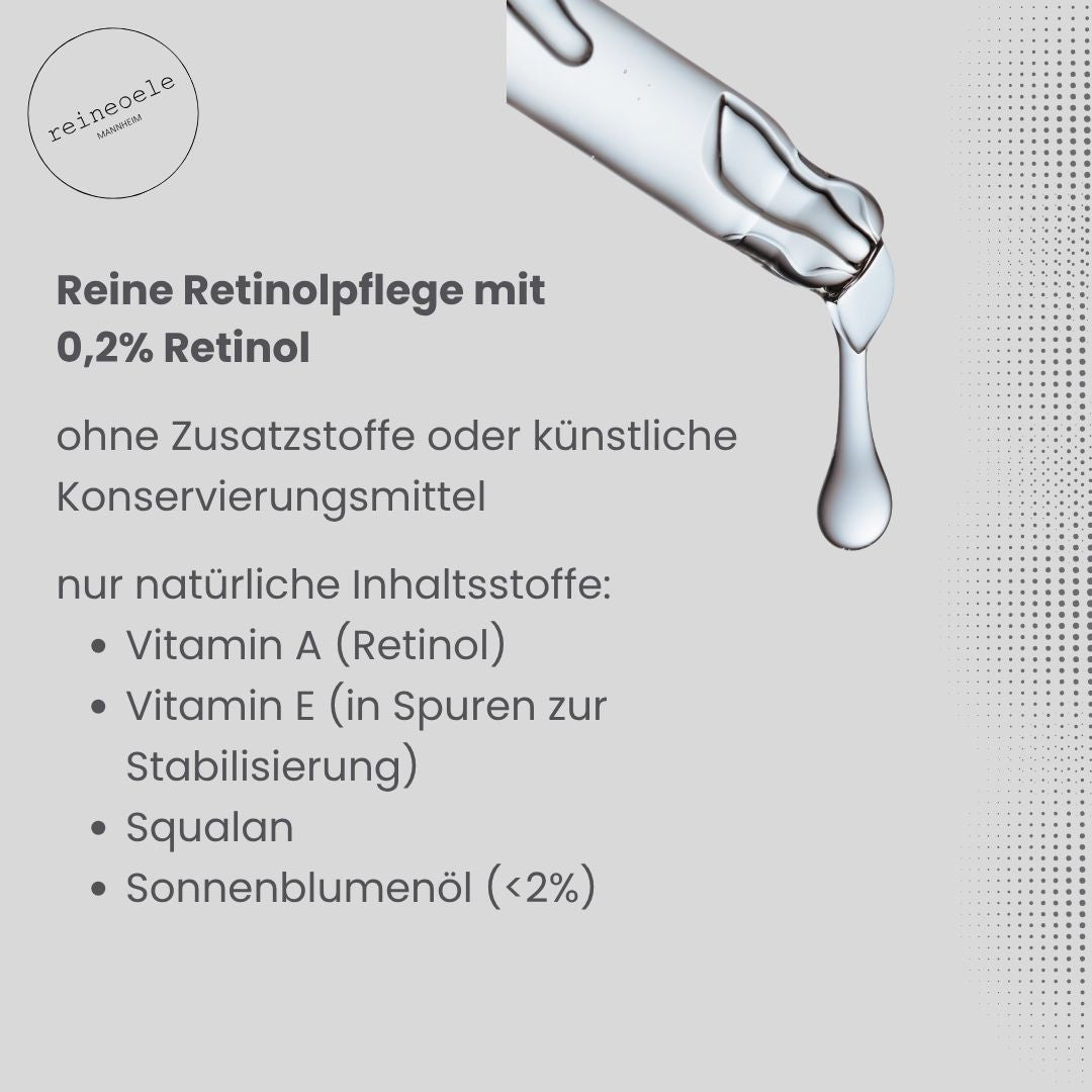 Regenerierendes Retinol Hautpflegeöl – für strahlende, glatte und jugendliche Haut