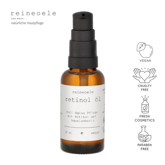 Regenerierendes Retinol Hautpflegeöl – für strahlende, glatte und jugendliche Haut