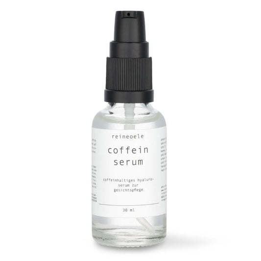 Coffein Serum - Anti Faltenserum mit Sofort-Effekt NMF, Hyaluronsäure, Coffein und Panthenol - vegan